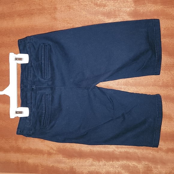 🆕️w/o tags GAP KIDS GIRL'S Navy Chino SHORTS - Picture 3 of 7